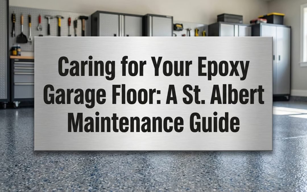 Caring for Your Epoxy Garage Floor: A St. Albert Maintenance Guide