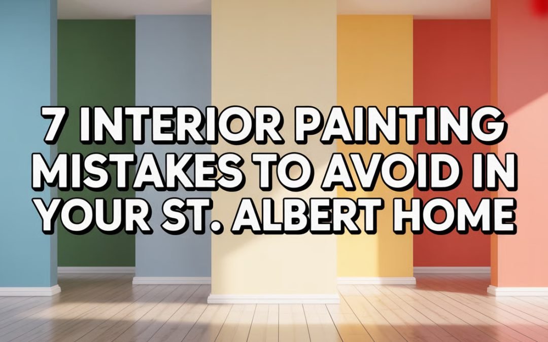 7 Interior Painting Mistakes to Avoid in Your St. Albert Home