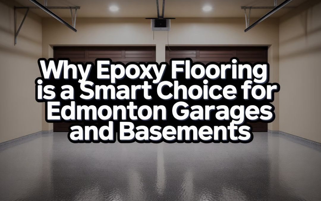 Why Epoxy Flooring is a Smart Choice for Edmonton Garages and Basements